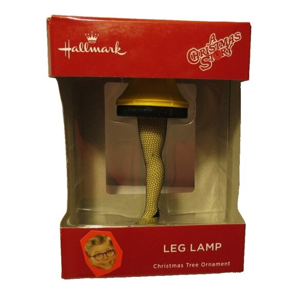 Leg Lamp Hallmark Christmas Tree Ornament A Christmas Story Movie NEW Gift Idea - Picture 4 of 5